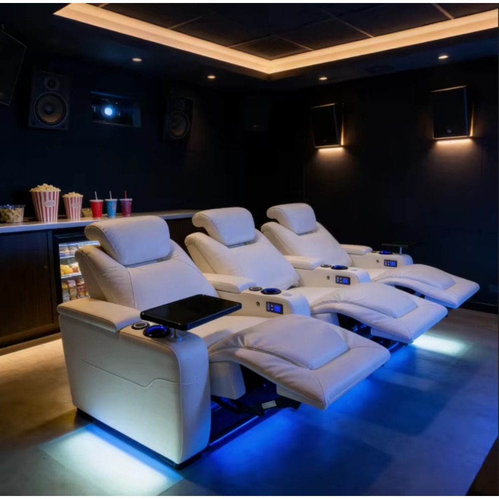 Sofa Chaise Lounge Elektrik Mo - Home Cinema Sofa ulasan dan harga